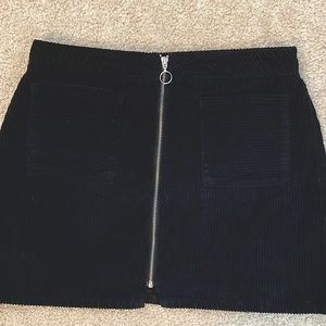 Black Corduroy Skirt size L from BDG / Urban Outfitters